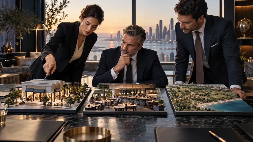 فرنشايز أم مشروع قائم أم أرض؟