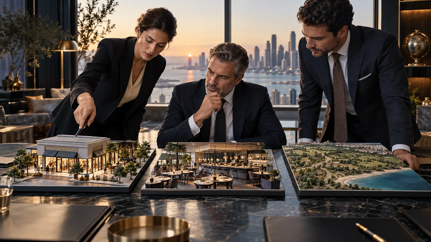 Editorial cover for Franchise, operating business or land?