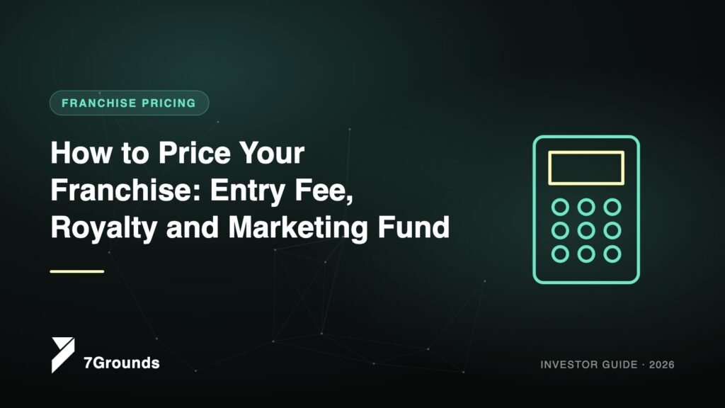 How to Price Your Franchise: Entry Fee, Royalty and Marketing Fund