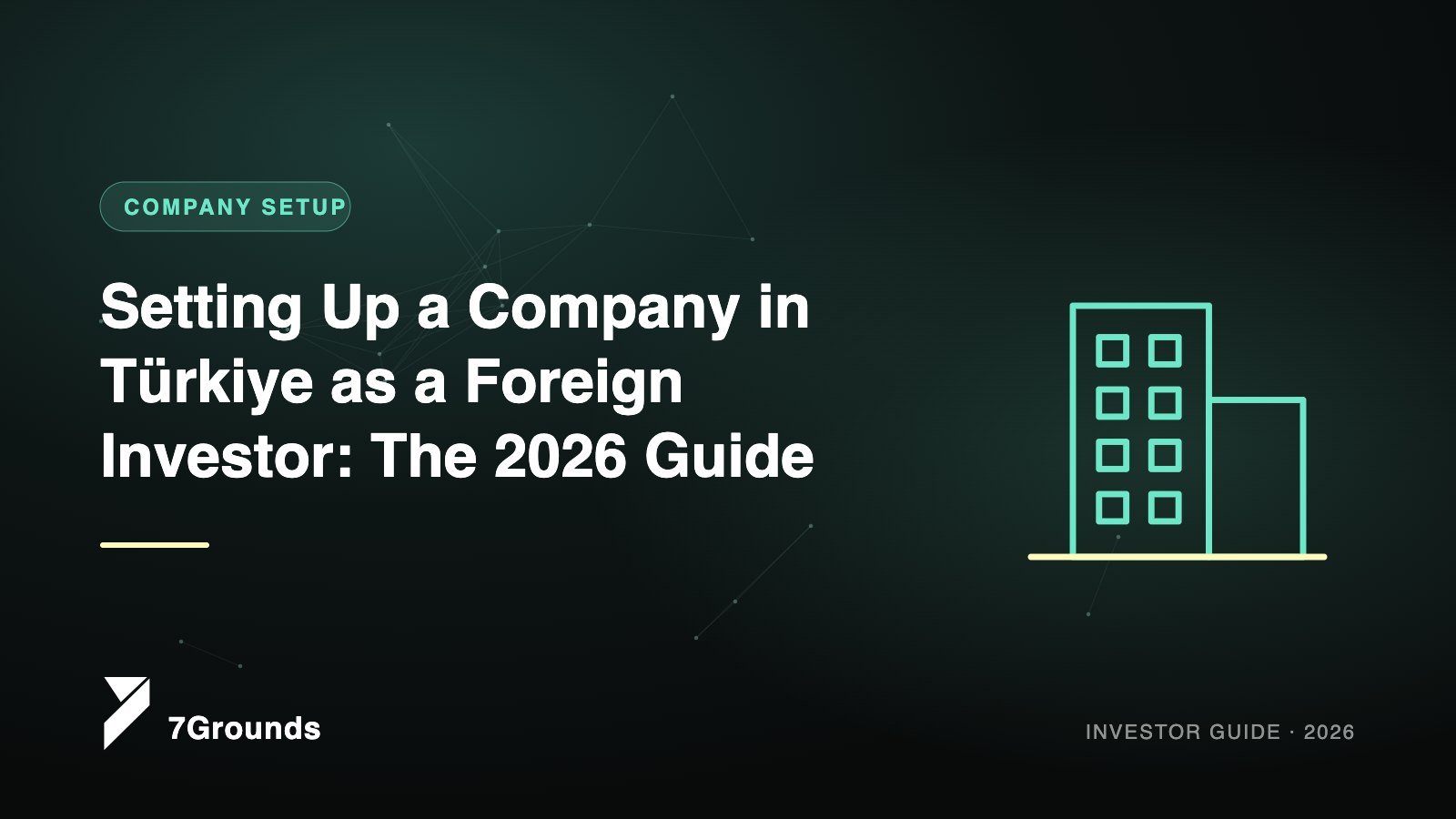 Setting Up a Company in Türkiye as a Foreign Investor: The 2026 Guide