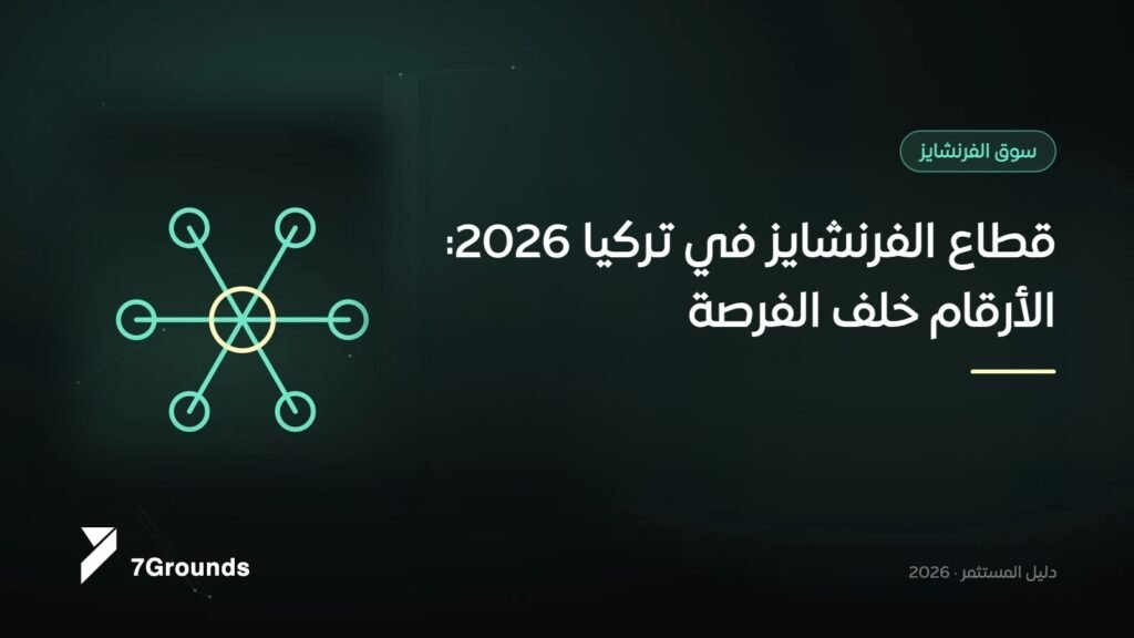 قطاع الفرنشايز في تركيا 2026: الأرقام خلف الفرصة