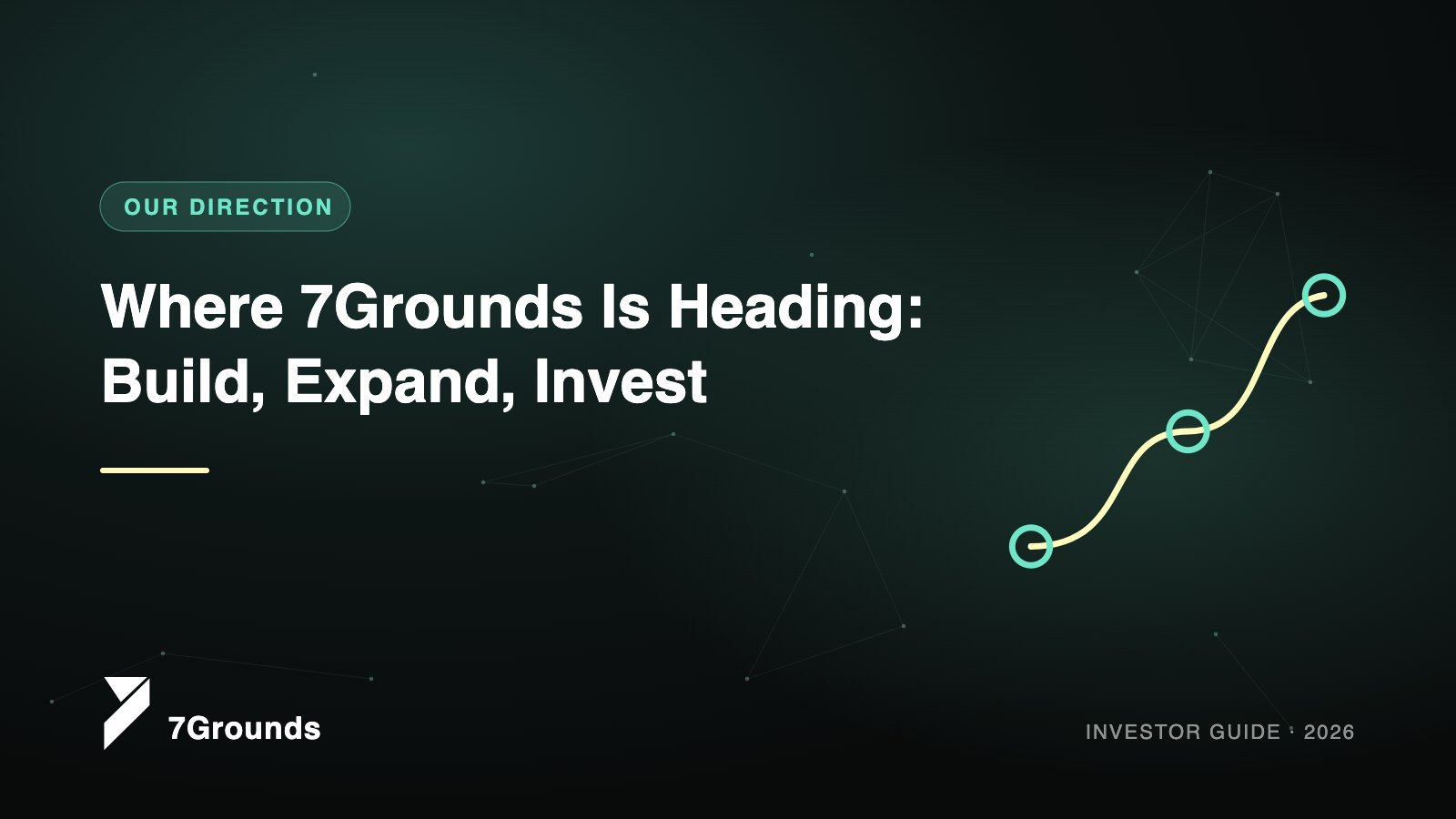 Where 7Grounds Is Heading: Build, Expand, Invest