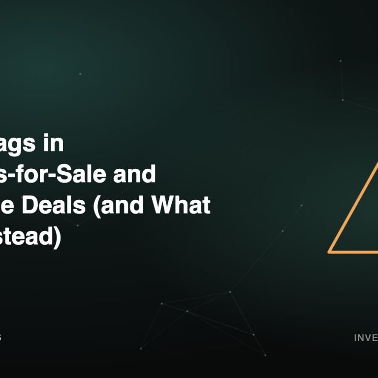 7 Red Flags in Business-for-Sale and Franchise Deals (and What to Do Instead)